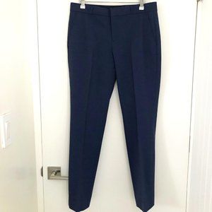 Banana Republic Ryan Pant Size 6 Navy Wool Blend